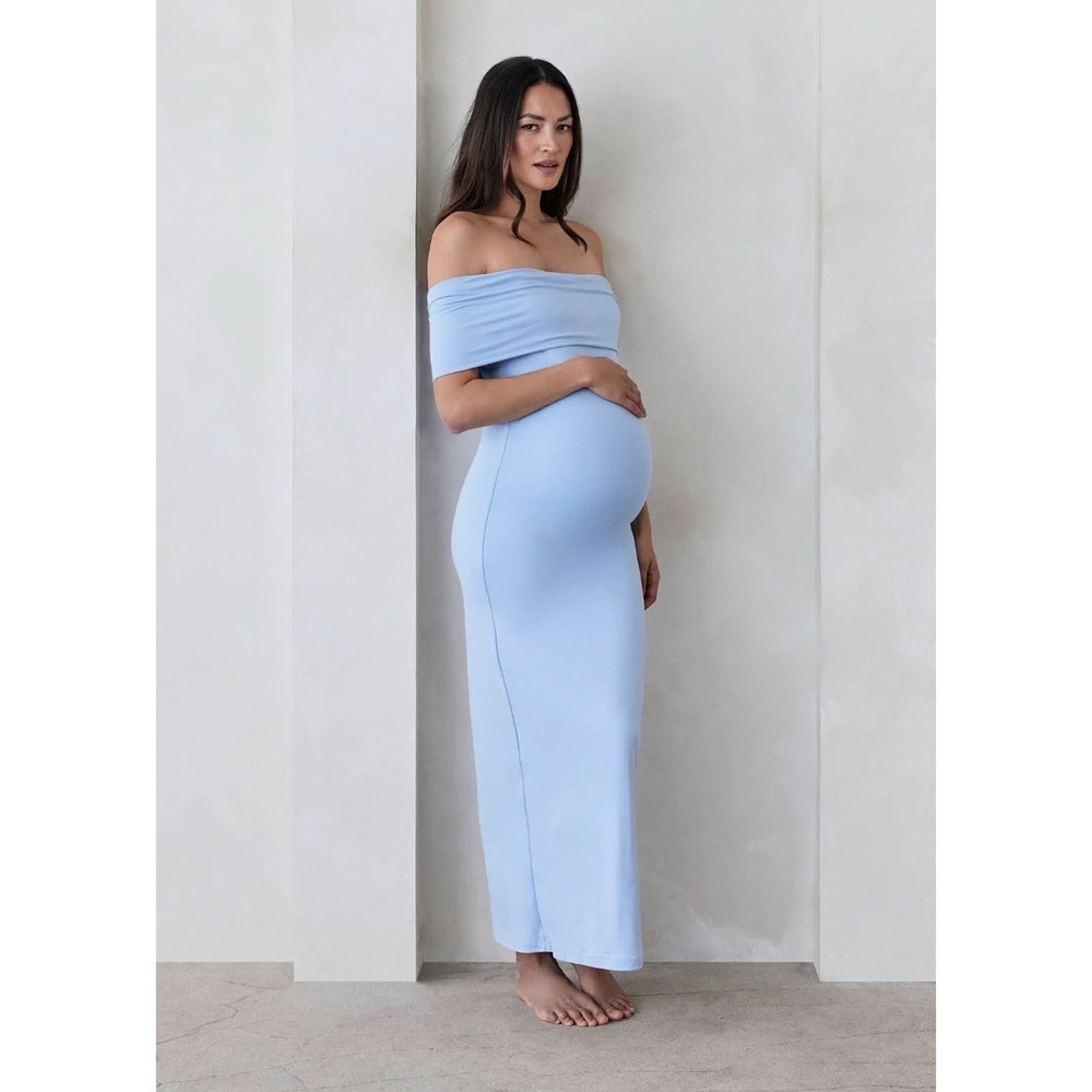 Bumpsuit The Bianca Bodysuit Powder Blue Medium New With Tags